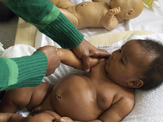 massage bébé